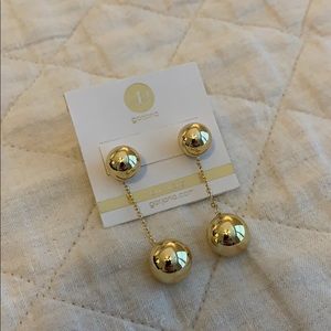 Gorjana ear jacket earrings